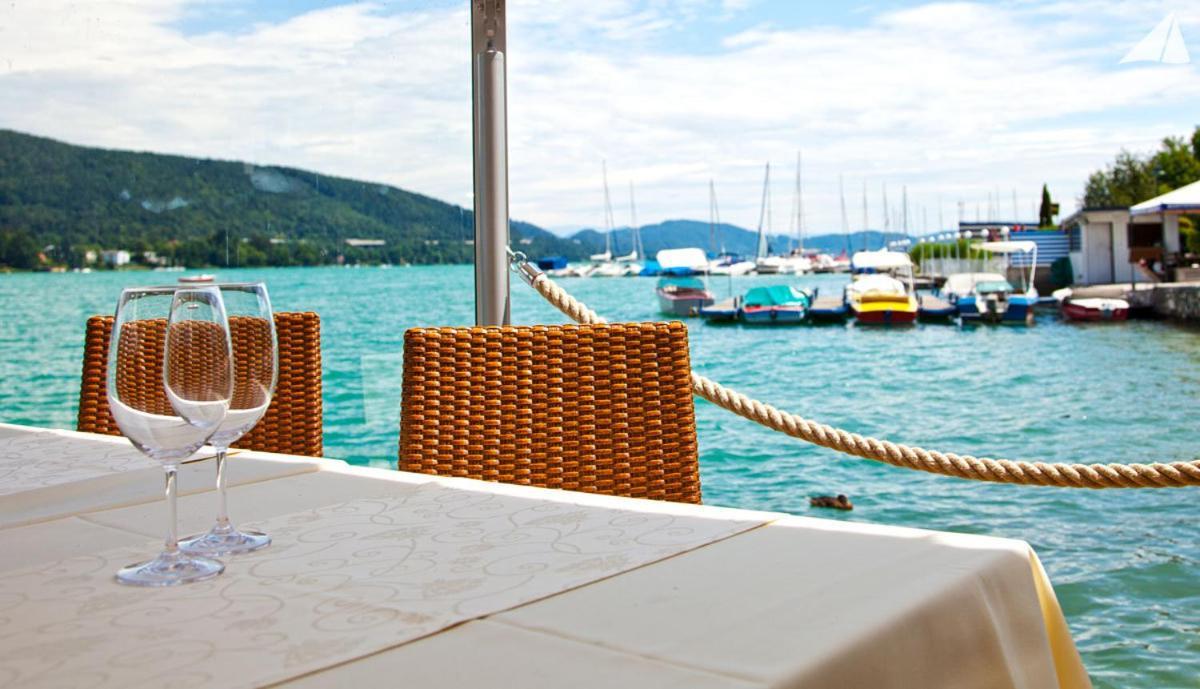 Hotel-Restaurant "Veldener Traumschiff" Direkt Am See In 2Min Im Zentrum Фельден-ам-Вёртер-Зе Экстерьер фото