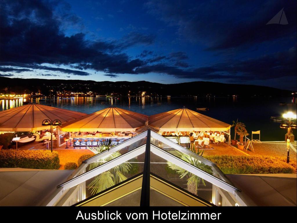 Hotel-Restaurant "Veldener Traumschiff" Direkt Am See In 2Min Im Zentrum Фельден-ам-Вёртер-Зе Экстерьер фото